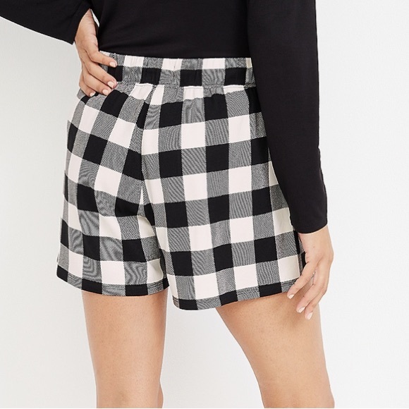 White Buffalo Plaid shorts - Picture 2 of 5